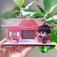 Image 1 of Zhongli Wooden Adjustable Calendar Standee