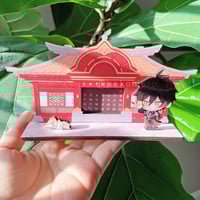 Image 2 of Zhongli Wooden Adjustable Calendar Standee