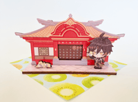 Image 3 of Zhongli Wooden Adjustable Calendar Standee