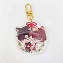 Wolfhyuk & Foxja Glitter Charm