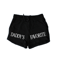 DADDY'S FAVORITE SLUT SWEATSHORTS