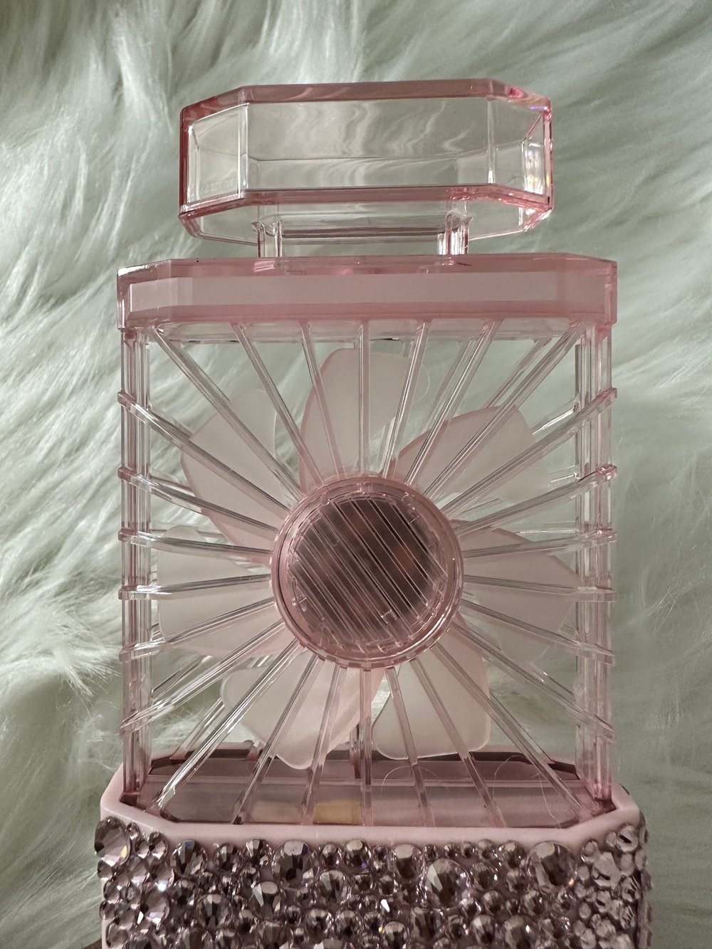 Image of Pink Crystal Fan