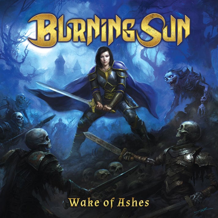 BURNING SUN - Wake of Ashes CD