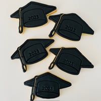 Image 2 of Graduation Hat Cookies 🎓
