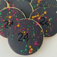 Image 1 of Neon Splatter Cookies 🎨