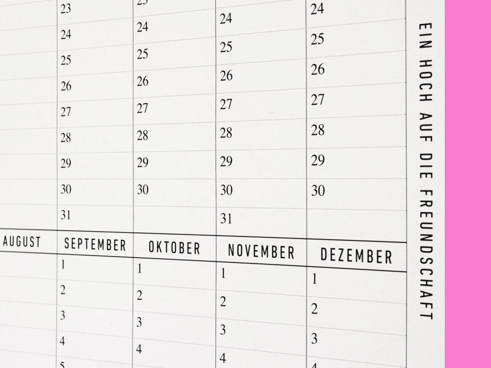 Image of GEBURTSTAGSKALENDER Familie & Freunde