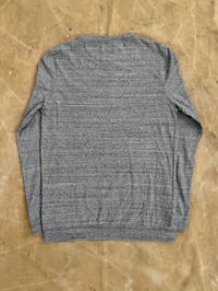 Image 3 of APC LONG SLEEVE FLOCK PRINT T-SHIRT (1) 