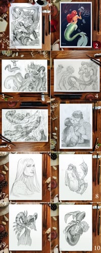 Image 1 of A5 PRINTS SIRENES