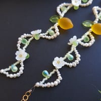 Image 3 of Beaded Lemon Bracelet | Lemon Collection