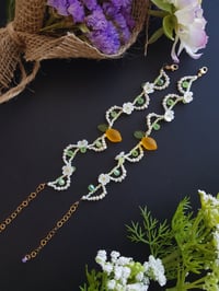 Image 2 of Beaded Lemon Bracelet | Lemon Collection