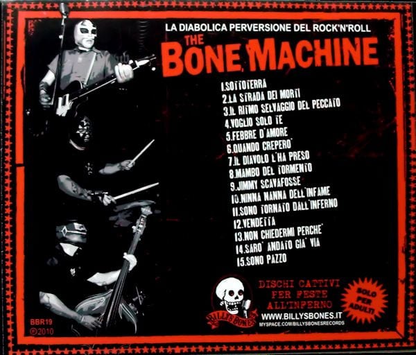 THE BONE MACHINE - SOTTOTERRA (CD)