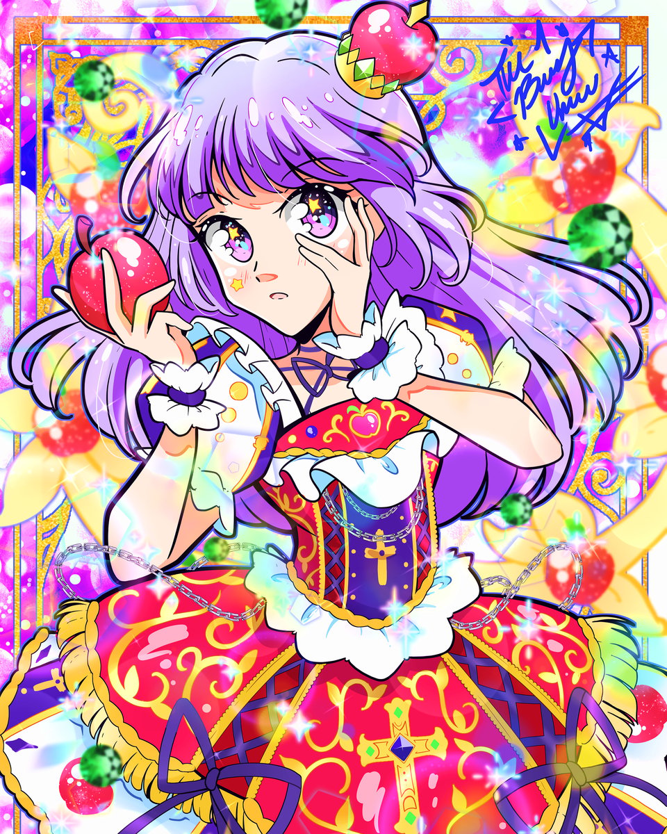 アクセサリー sumire Aikatsu sumire 6x8 print | TheBuringUnicorn