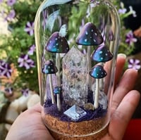 Image 2 of Crystal and Mushroom Terrarium 