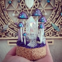 Image 3 of Crystal and Mushroom Terrarium 