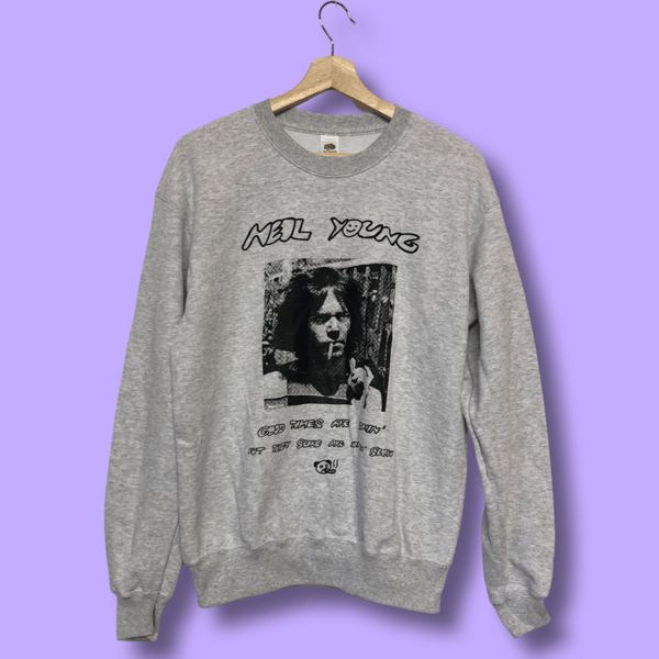 Image of Neil Young "Good Times Are Coming..." Sweater