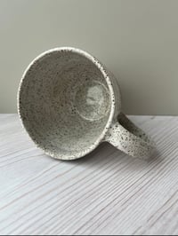 Image 3 of White Speckled Texture Mug
