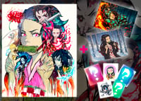 Limited Edition "Nezuko" Holographic Print Pack