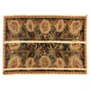 Vintage Oriental Wool Area Rug by Rex & Rex inspired by the Rococo Singerie genre 