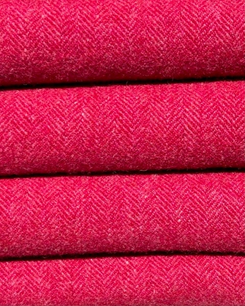 Image of Strawberry Fields Herringbone Mill Dyed Wool