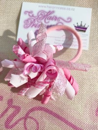 Image 3 of Twirly Ribbon hair ties  - short 