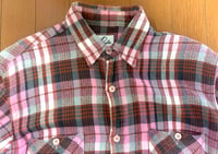 Image 2 of Needles by Nepenthes rebuild 3/4 sleeve plaid shirt, size M (fits M/L)