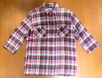 Image 1 of Needles by Nepenthes rebuild 3/4 sleeve plaid shirt, size M (fits M/L)