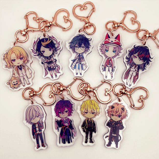 Nijisanji EN Mini Charms