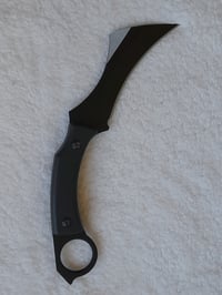 Image 1 of Modern Tactical Karambit Stainless Steel K10 Kydex Plastic Sheath Outdoor Camping Hunting