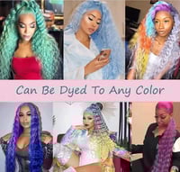 Image 5 of Blonde Deep Wave 13x4 Lace Front Wig 