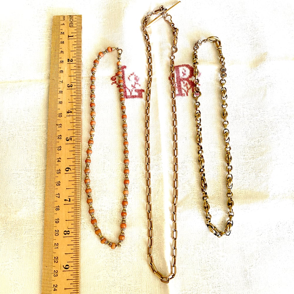 Image of THREE NECKLACES