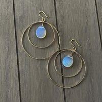 Image 2 of MOONSTONE HOOPS