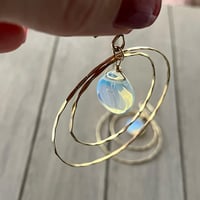 Image 1 of MOONSTONE HOOPS