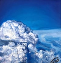 Image 2 of Cloud Study Poster Print