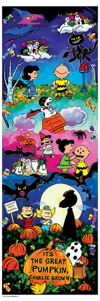 Image 1 of Great Pumpkin Print lg 