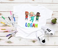 Custom Cocomelon Boys Shirt (insert name in notes at checkout)