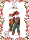 CHESTER the Fox 16 inch sewing pattern, with full instructions UK Made