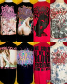 Image of Officially Licensed Lesbian Tribbing Squirt/Fatuous Rump BLACK/RED/TIE DYE Shirts!!