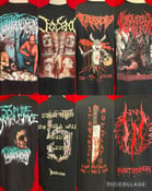 Image of Officially Licensed Guttural Engorgement/Jasad/Turbidity/Iniquitous Monolith Shirts!!