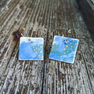 Image of Seascape Drop Earrings