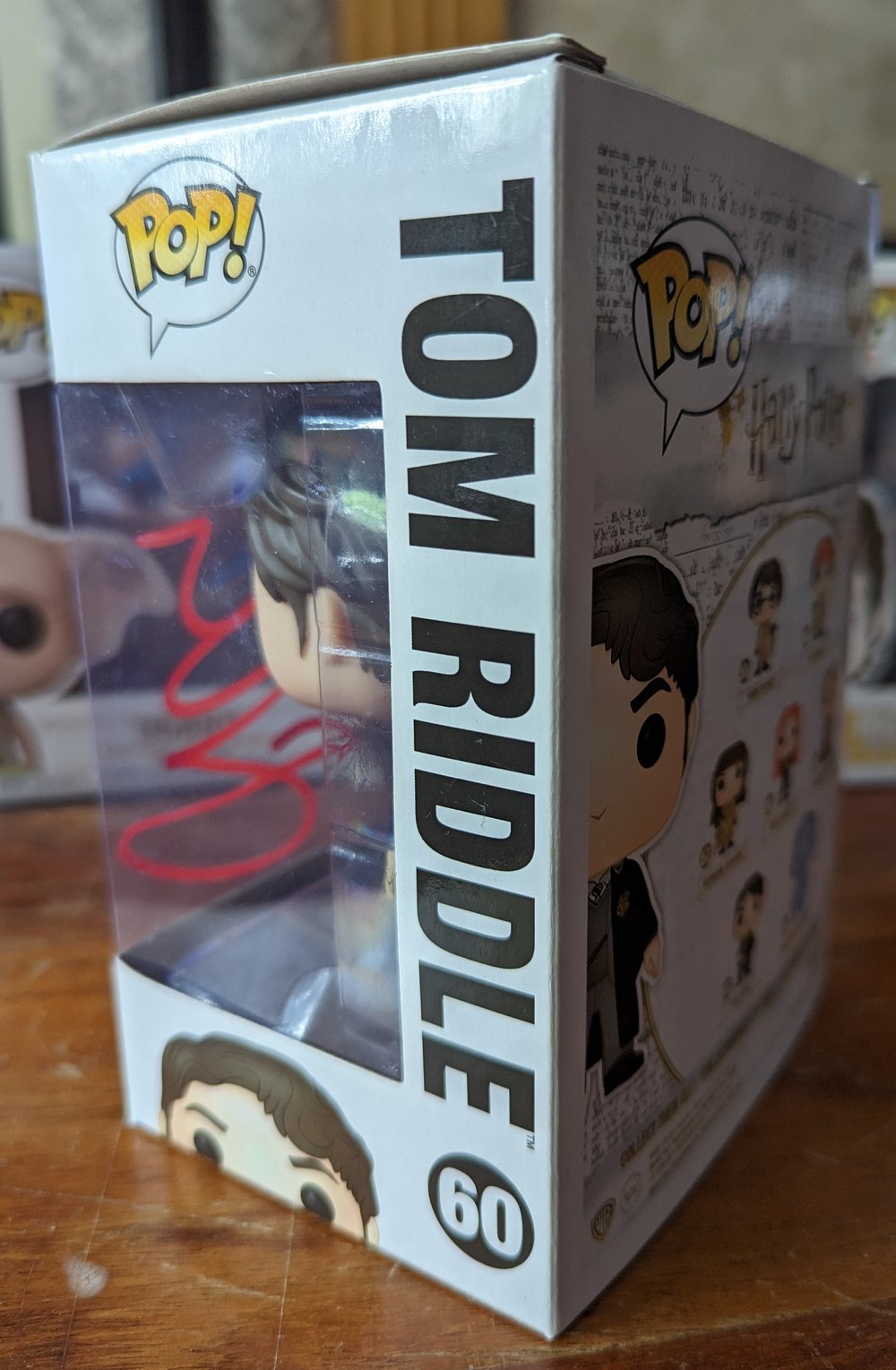 Harry Potter Tom Riddle Signed Funko Pop