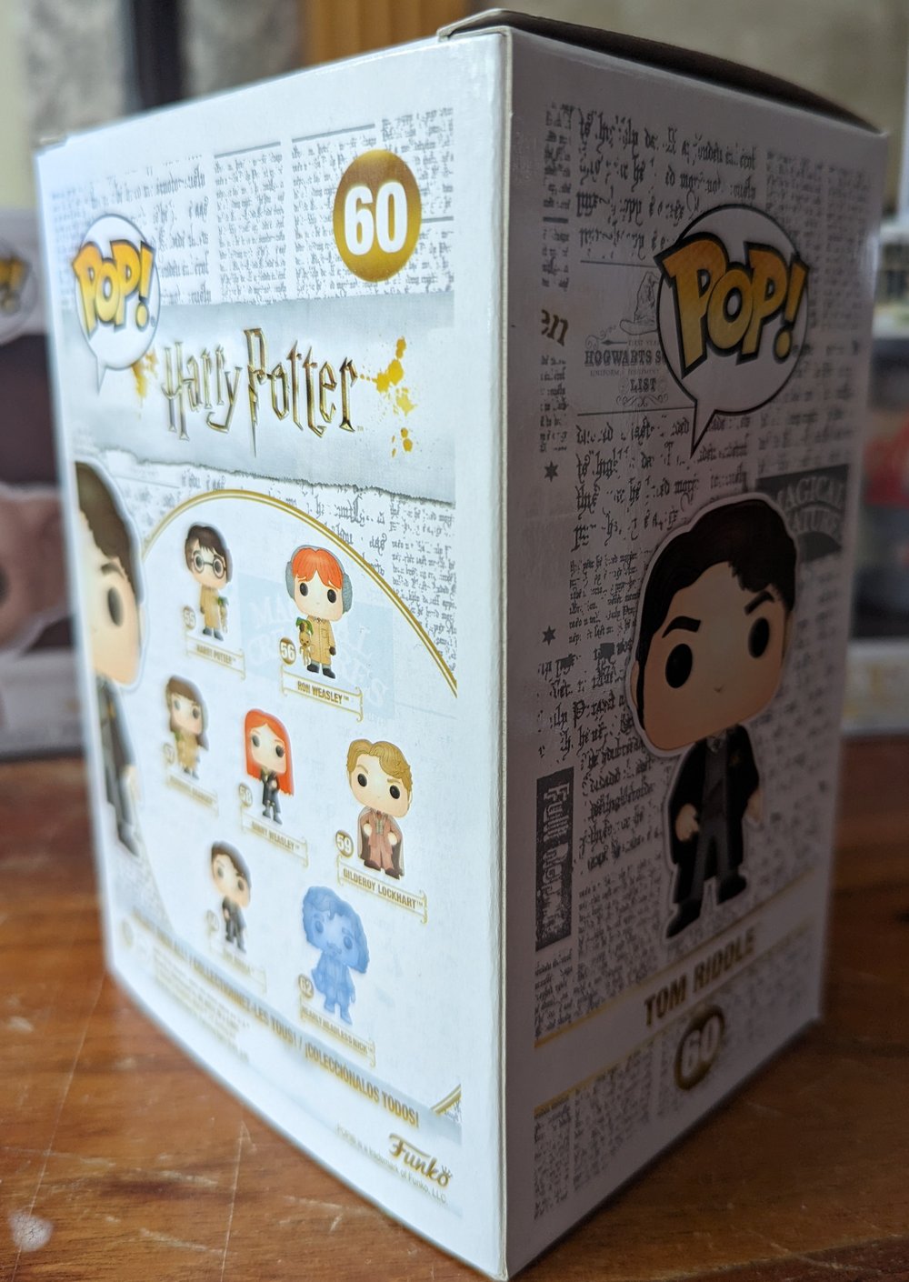 Harry Potter Tom Riddle Signed Funko Pop