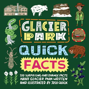 Glacier Park Quick Facts - 6 Books . 