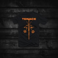 Image 3 of T-shirt "TENACE" Orange SIZE S  Only