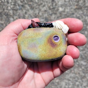 Image of XXL. Aidan Pinto Horse - Flamework Glass Sculpture Bead 