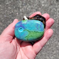 Image 4 of XXL. Canción - Andalusian Mare - Flamework Glass Sculpture Bead