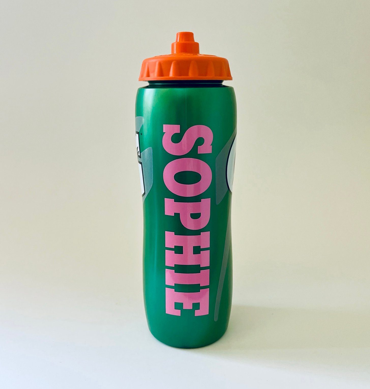 Personalized custom vinyl name sticker for water bottle