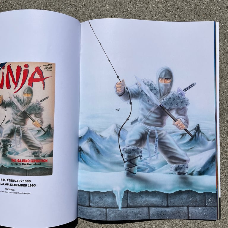 Ninja Master: The Ninja Magazine Art Of Beirne Lowry
