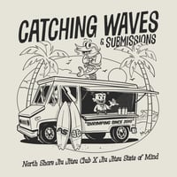 Image 3 of NORTH SHORE JIU JITSU CLUB X JJSOM COLLAB T-SHIRT V1
