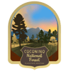Coconino National Forest Flagstaff Edition Sticker