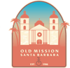 Old Mission Santa Barbara Sticker